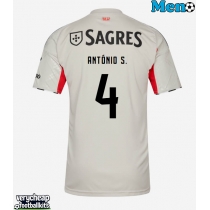 Benfica Antonio Silva #4 Replica Away Shirt 2025-26 Short Sleeve